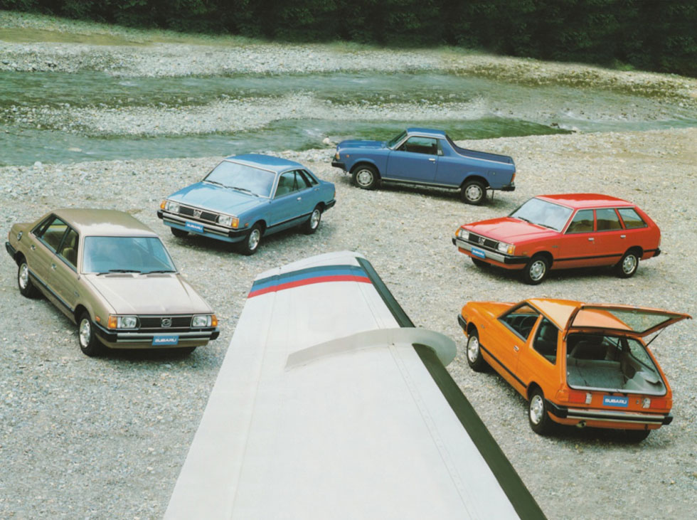 Subaru Leone lineup