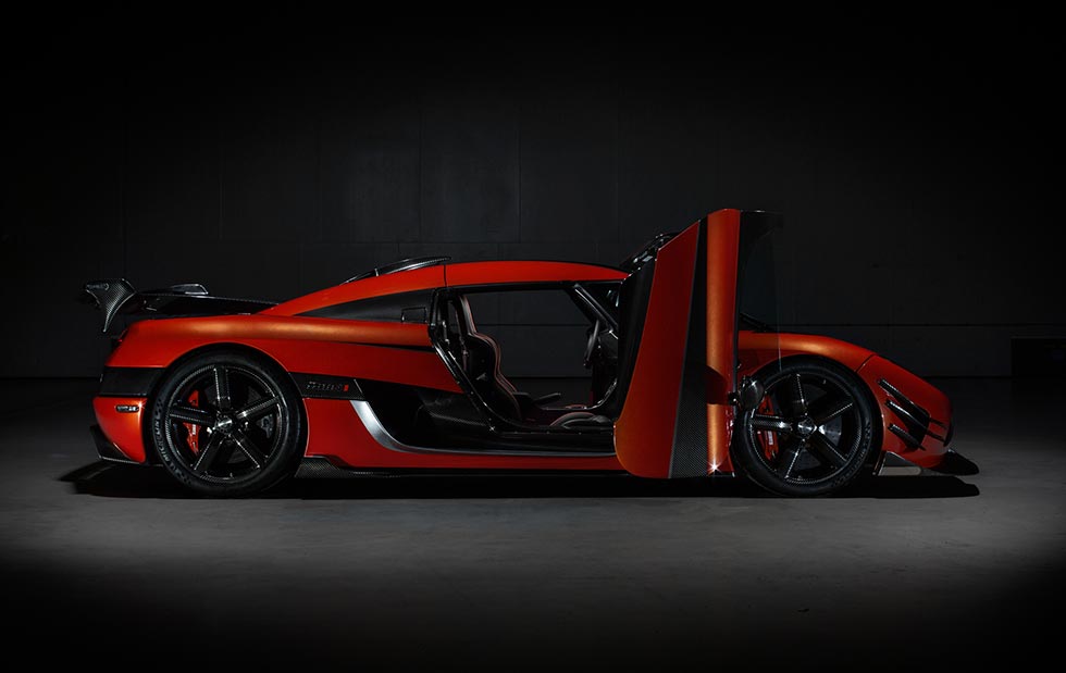 Side profile of the Koenigsegg Agera Final