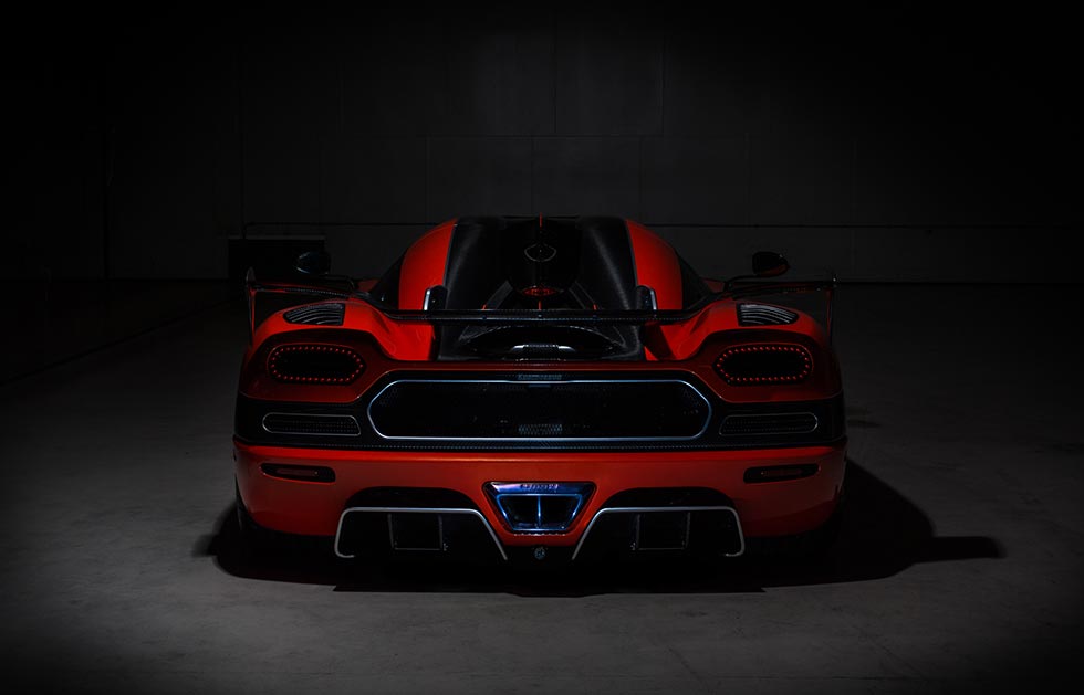 Rear of the Koenigsegg Regera Final