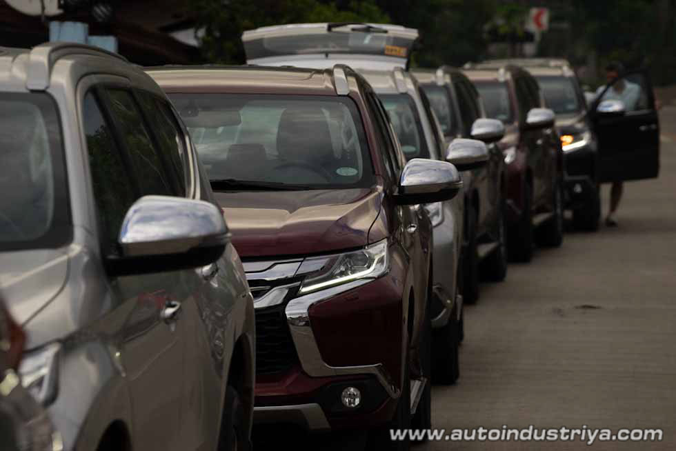 Montero Sport on the road