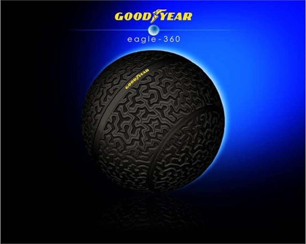 The Goodyear Eagle-360 tire concept
