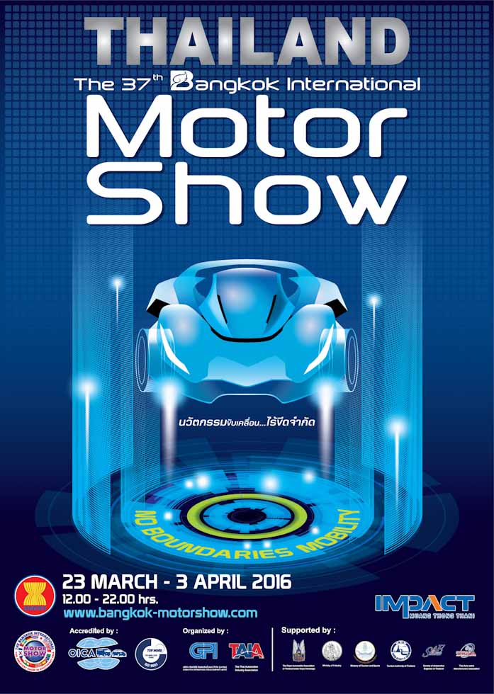 Bangkok Motor Show poster