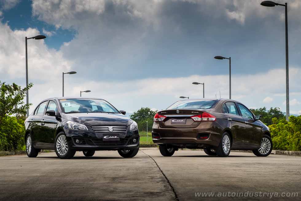 Suzuki Ciaz front and rear