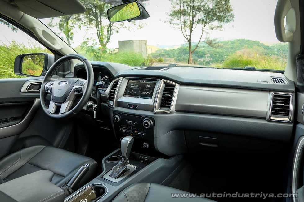 Ford Everest cockpit