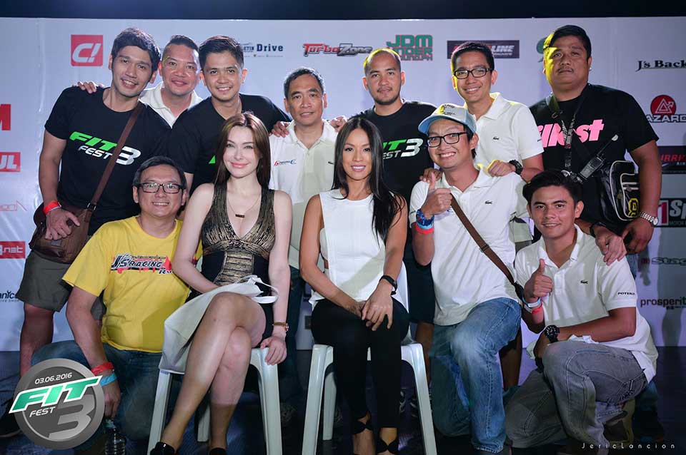 HJCP directors and officers with Aubrey Miles, Diana Menezes