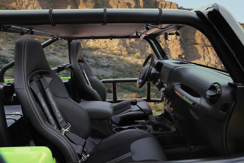 Jeep Trailcat interior