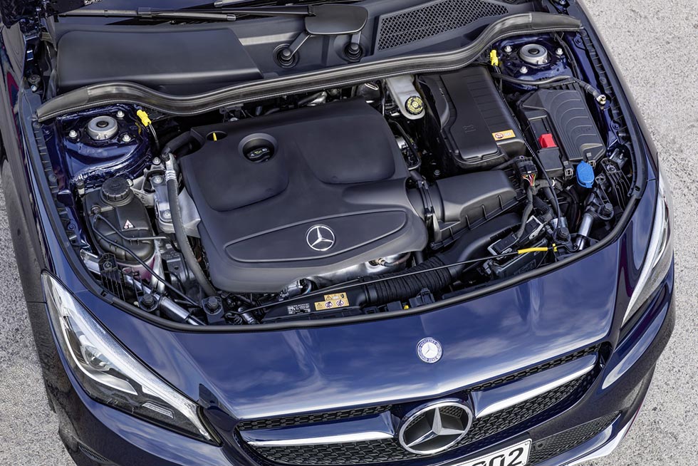 Under the hood of the 2016 Mercedes-Benz CLA