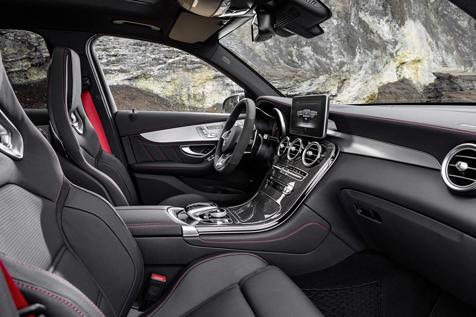 Aboard the Mercedes-AMG GLC 43 4MATIC