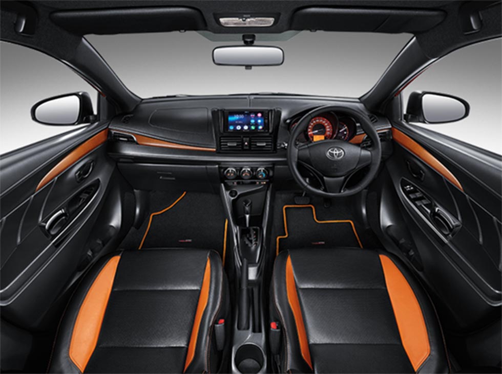 Inside the 2016 Toyota Yaris TRD Sportivo