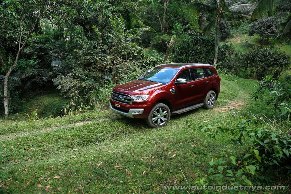 Getting to grips with the Ford Everest in Jungle Base