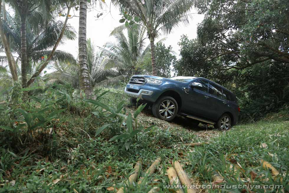 Tackling the rough terrain with the Ford Everest