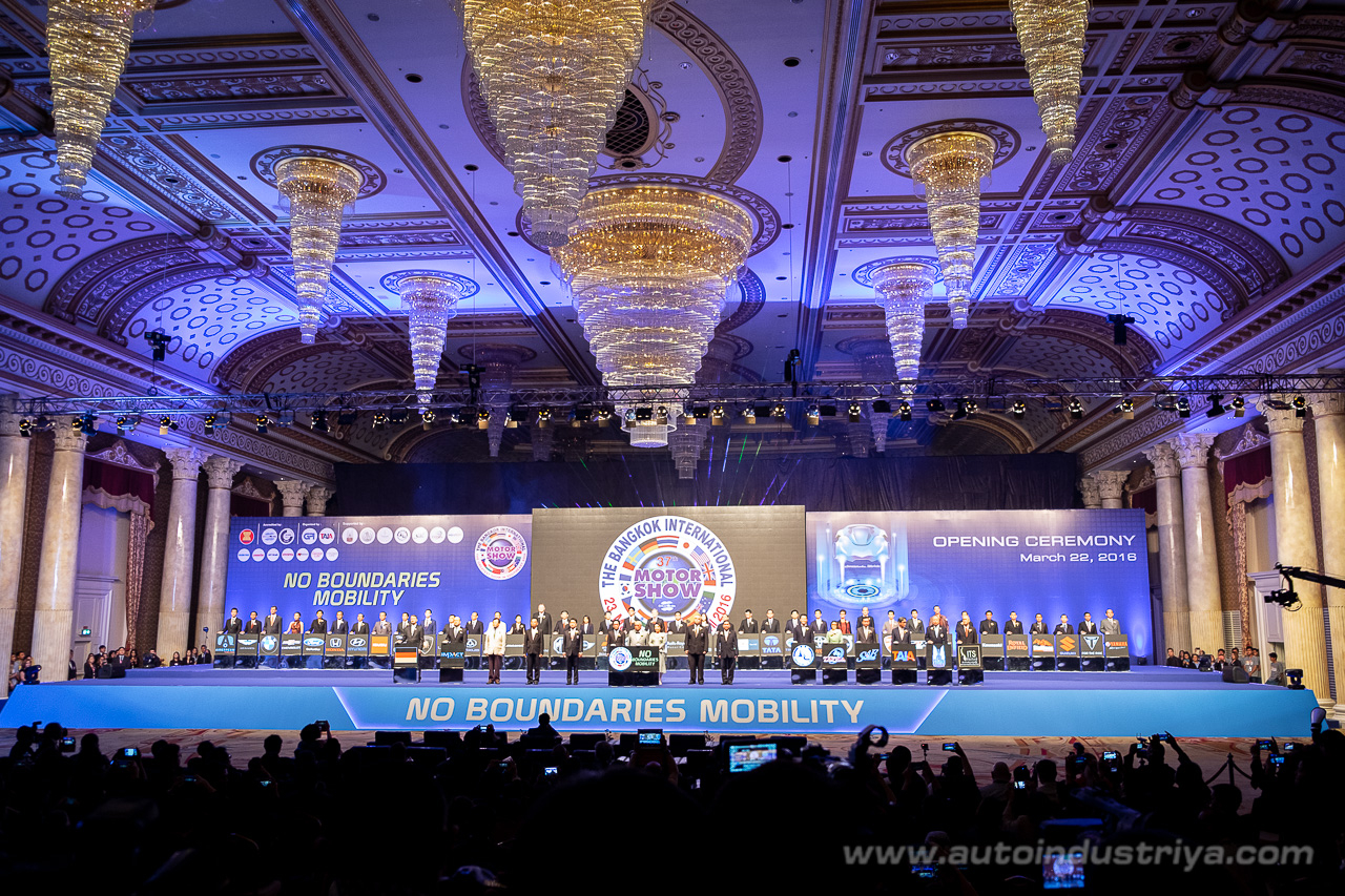 37th Bangkok International Motor Show opening