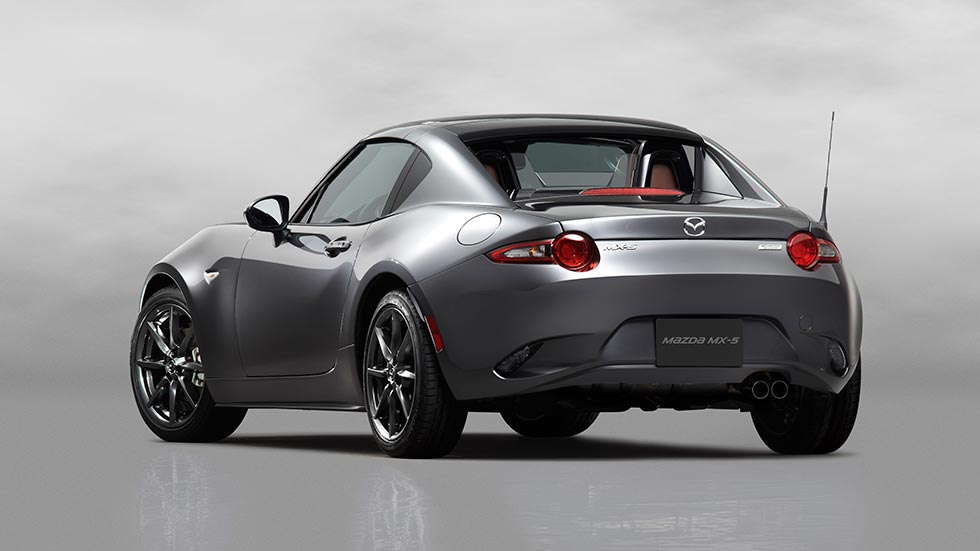 Rear quarter of the Mazda MX-5 RF