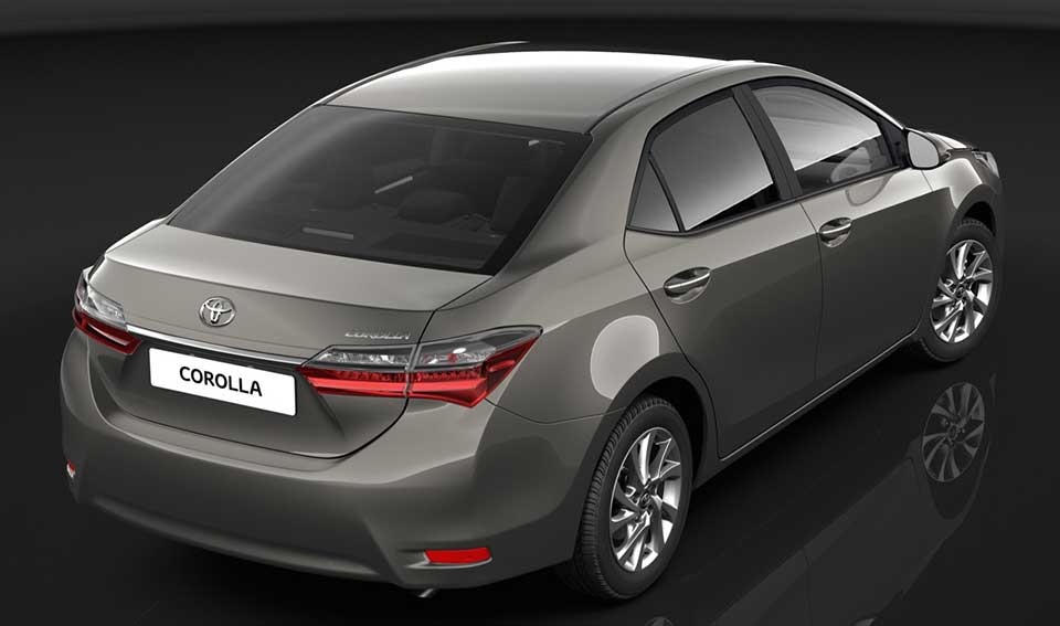2017 Toyota Corolla rear quarter