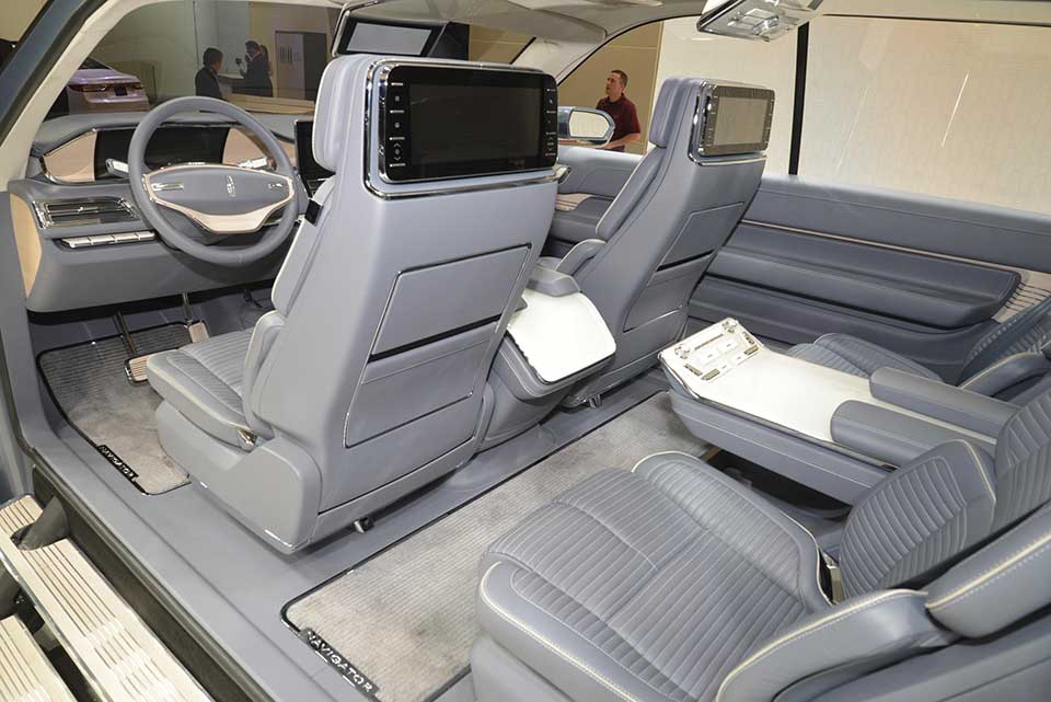 Lincoln Navigator Concept interior