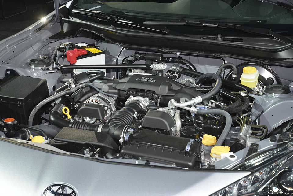 2016 Toyota 86 engine