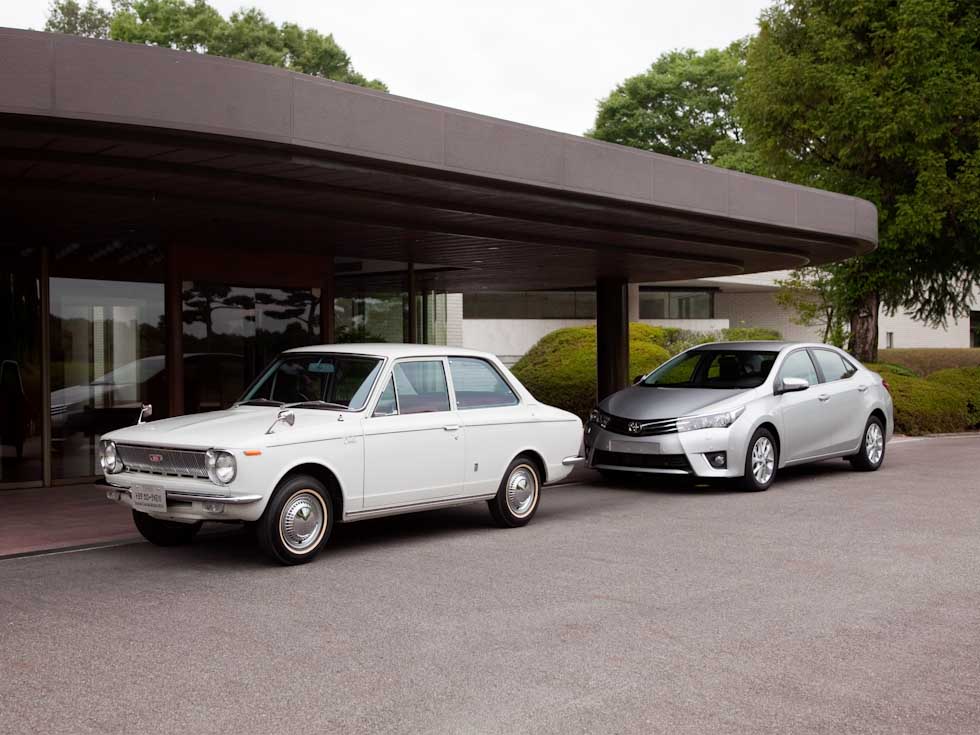 Past meets present with the E10 and E170 Corolla