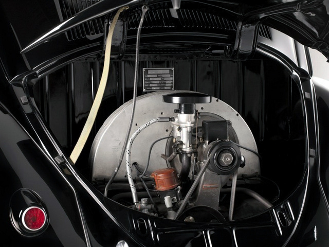 The air-cooled mill of the classic Beetle
