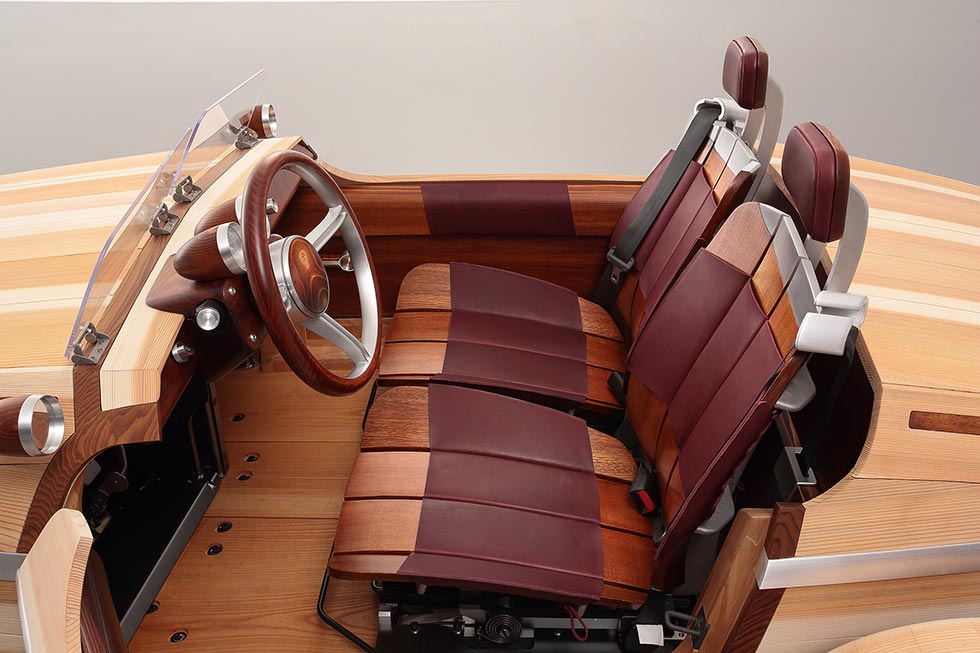 Aboard the Toyota Setsuna concept 