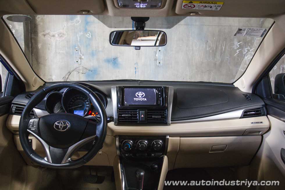 2016 Toyota Vios 1.5G TRD dashboard