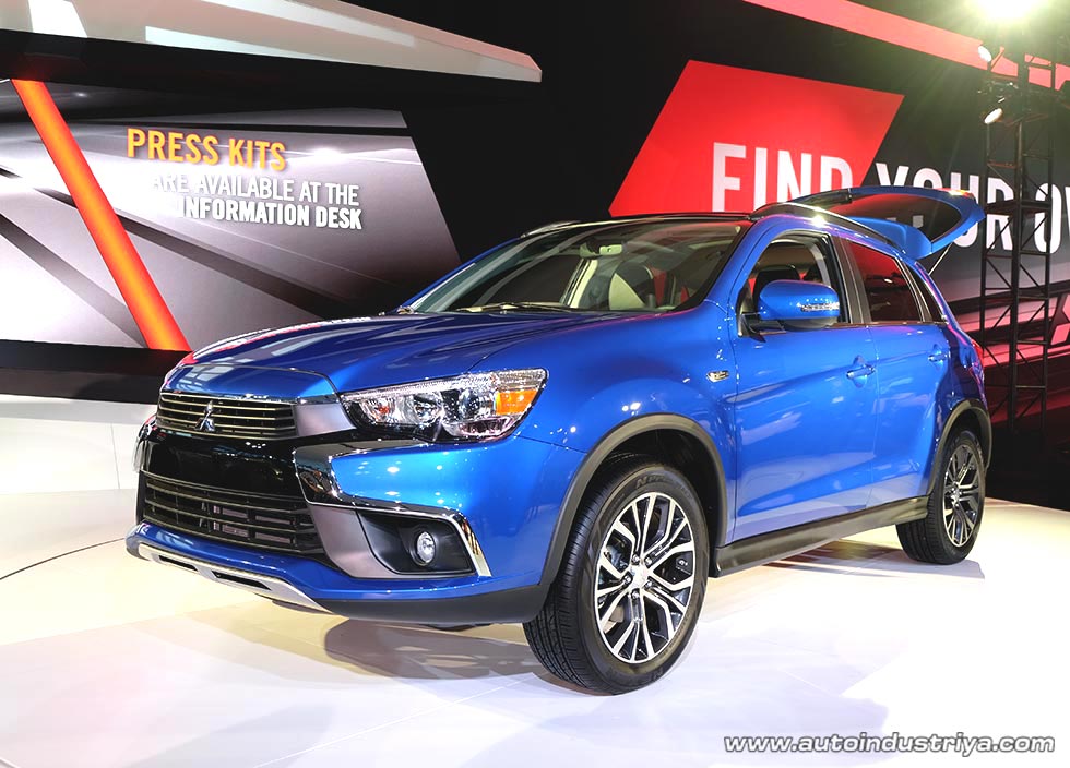 The updated 2016 Mitsubishi ASX (Outlander Sport)