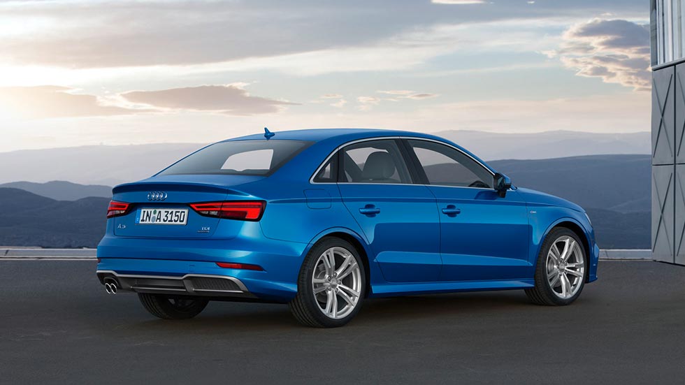 Rear quarter of the 2016 Audi A3