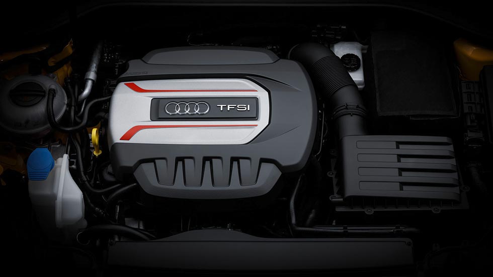 The TFSI motor in the 2016 Audi A3