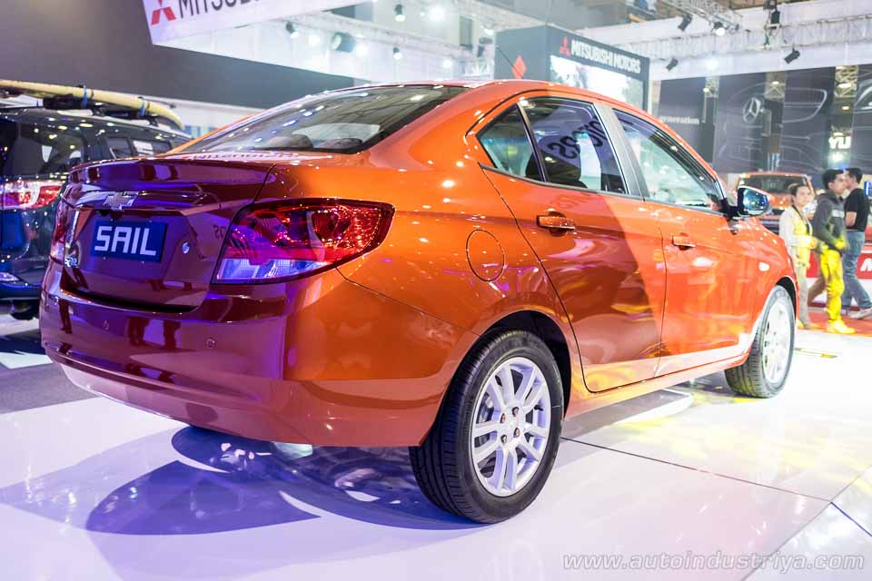 2016 Chevrolet Sail rear quarter