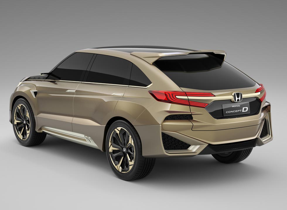 Rear quarter of the Honda Concept D