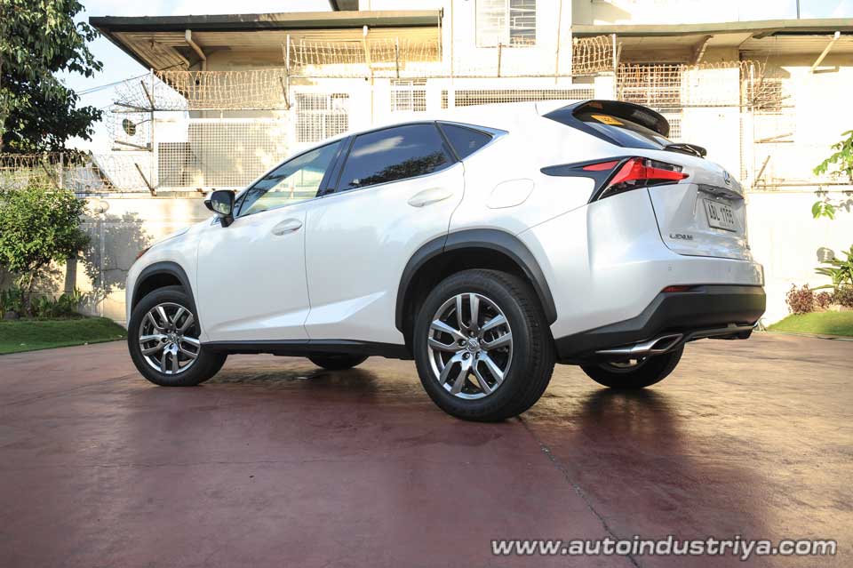 Lexus NX 200t rear quarter