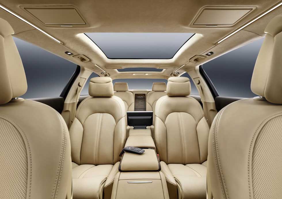Audi A8L Extended interior