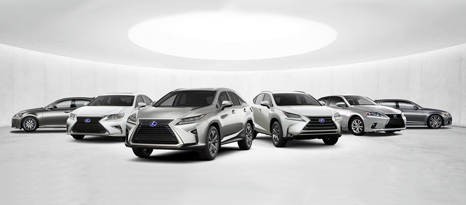 Lexus hybrid lineup