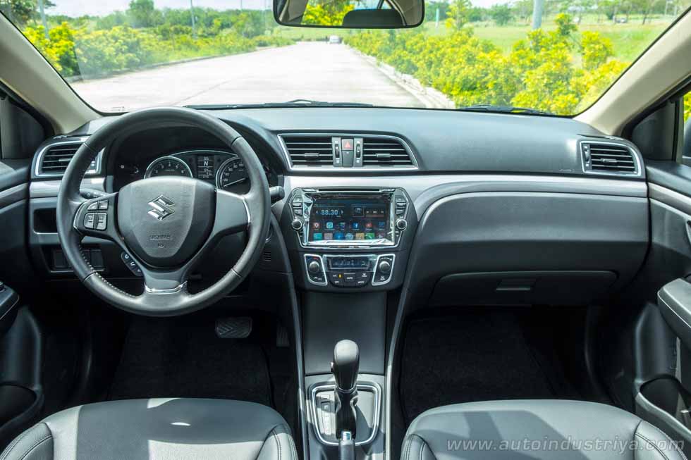 Aboard the 2016 Suzuki Ciaz
