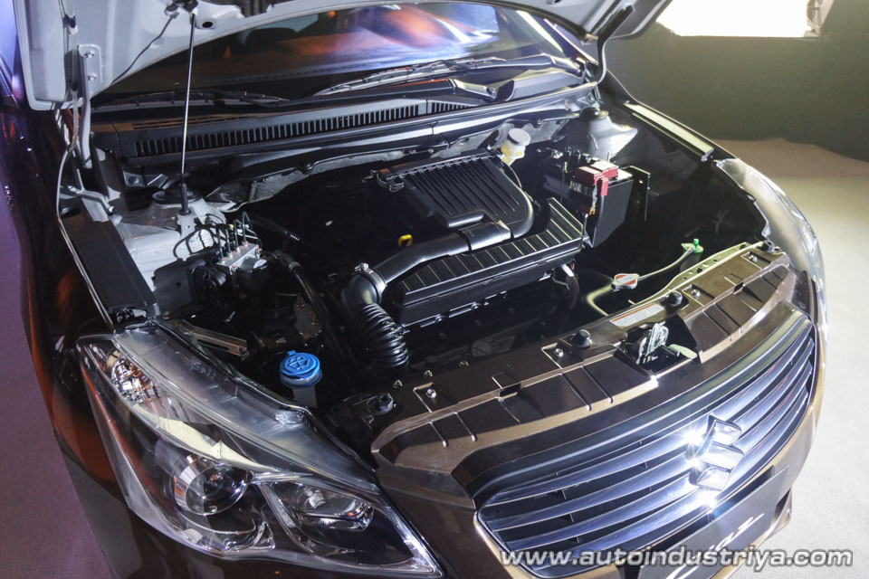 Under the hood of the 2016 Suzuki Ciaz