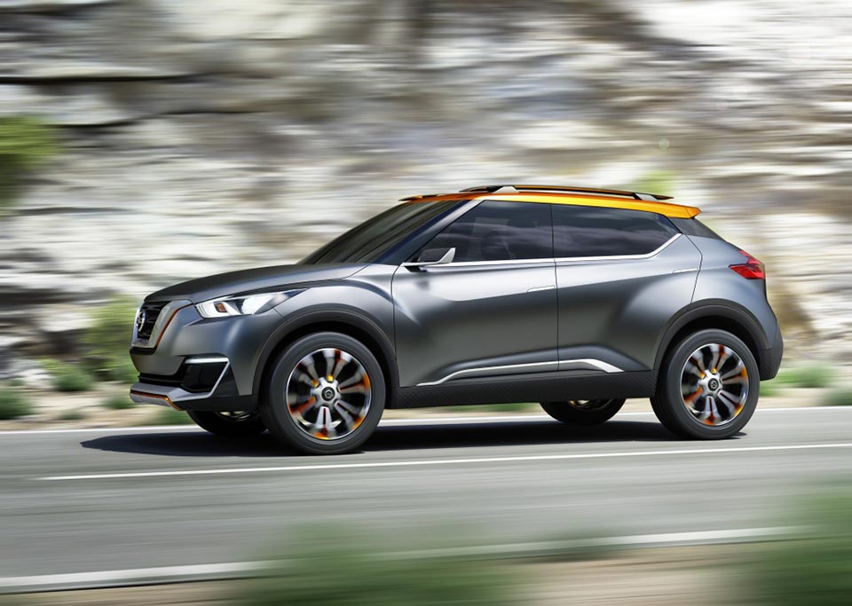 The Nissan Kicks in concept form