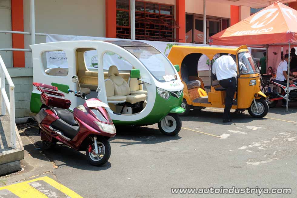Solar-powered EVs