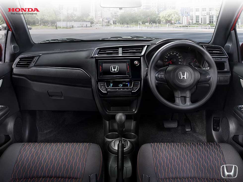 Honda Brio RS interior