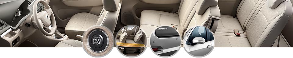 Added features for the refreshed 2016 Suzuki Ertiga