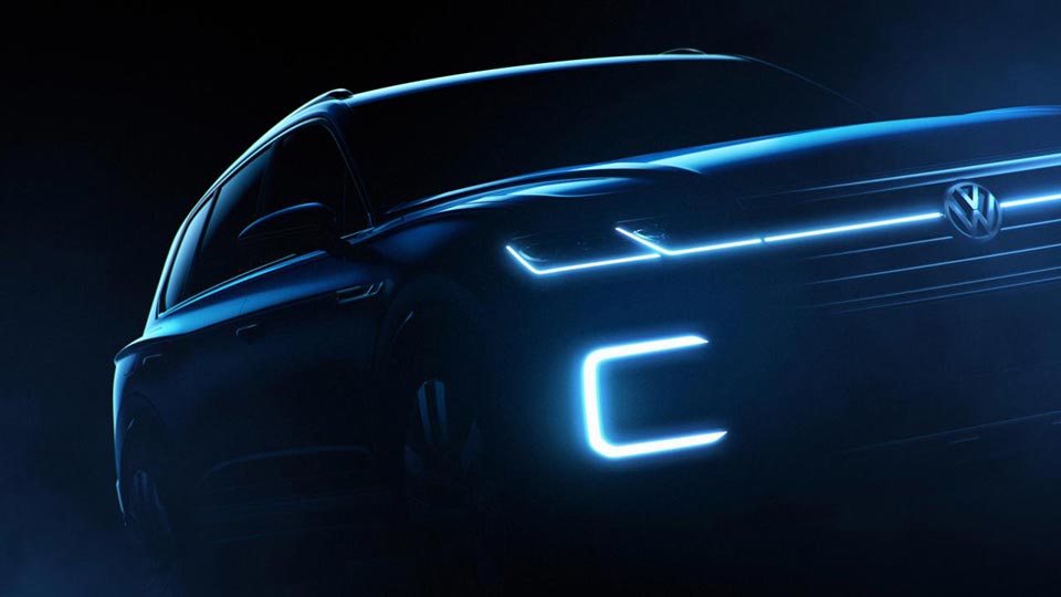 Teaser image of Volkswagen's concept
