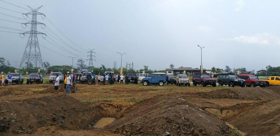 The off-road course in Southwoods