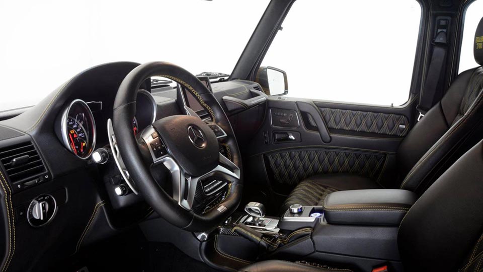 Inside the 2016 Brabus G63 Widestar 700