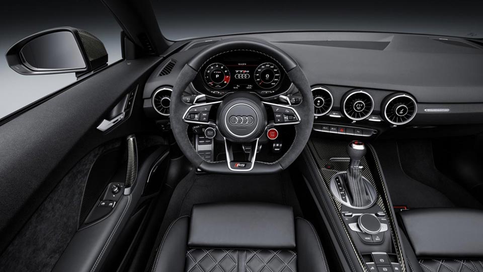 Aboard the 2016 Audi TT RS Roadster