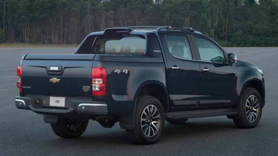 Rear of the 2017 Chevrolet Colorado
