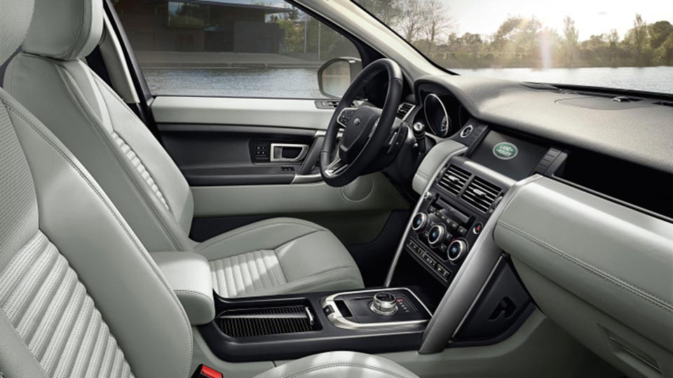 Aboard the 2017 Land Rover Discovery Sport