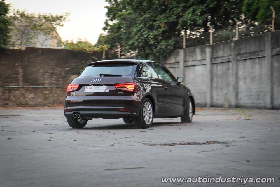 2016 Audi A1 rear quarter