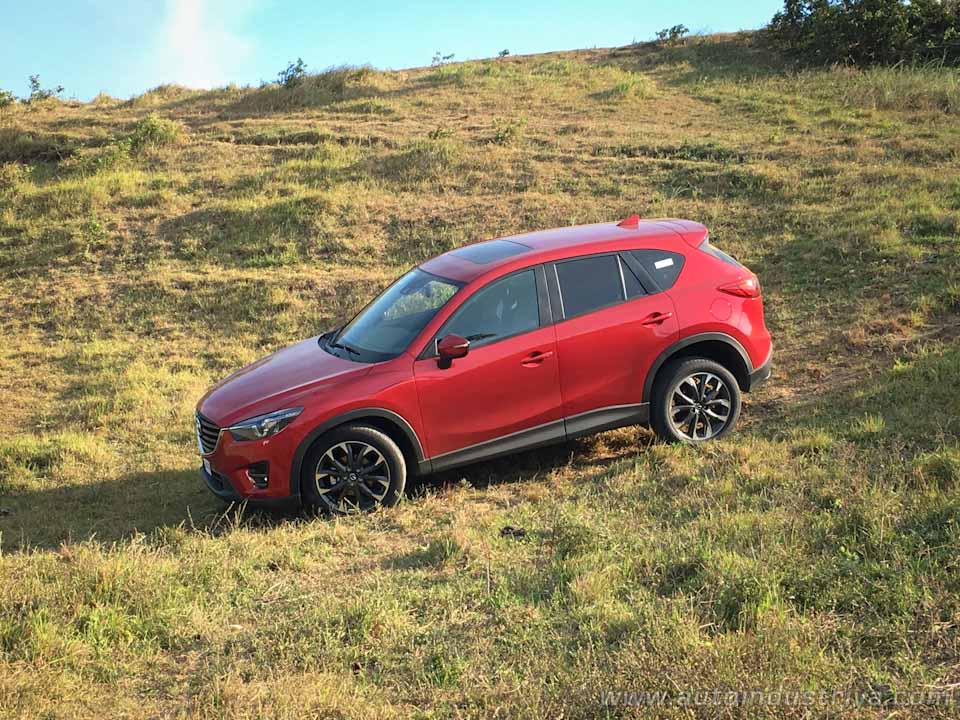 Mazda CX-5 off-roading