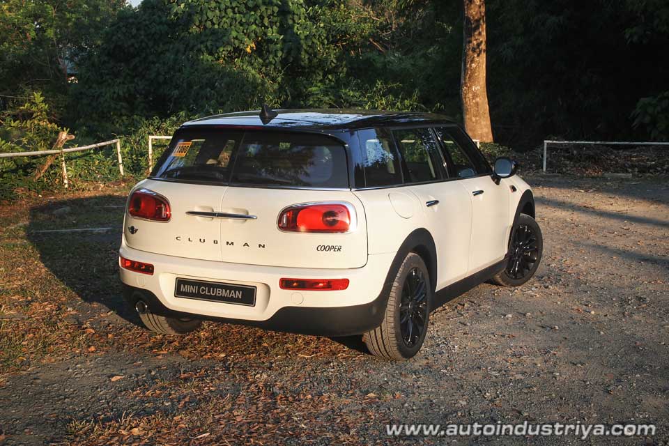 2016 Mini Clubman rear quarter