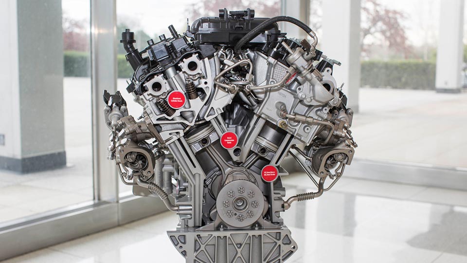 The 3.5L EcoBoost V6 for the 2017 F-150