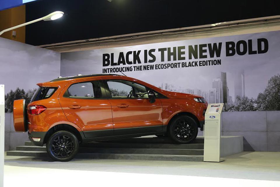 The new Ford EcoSport Black Edition