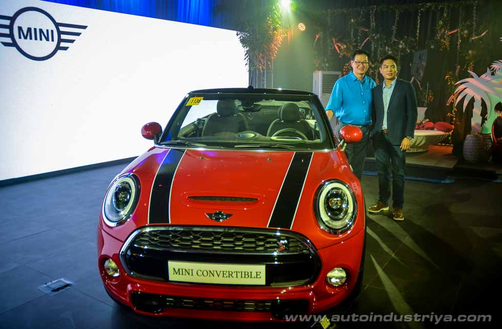 Mr. Willy Tee Ten of Mini PH and Mr. Peter 'Sunny' Medalla of Mini Asia